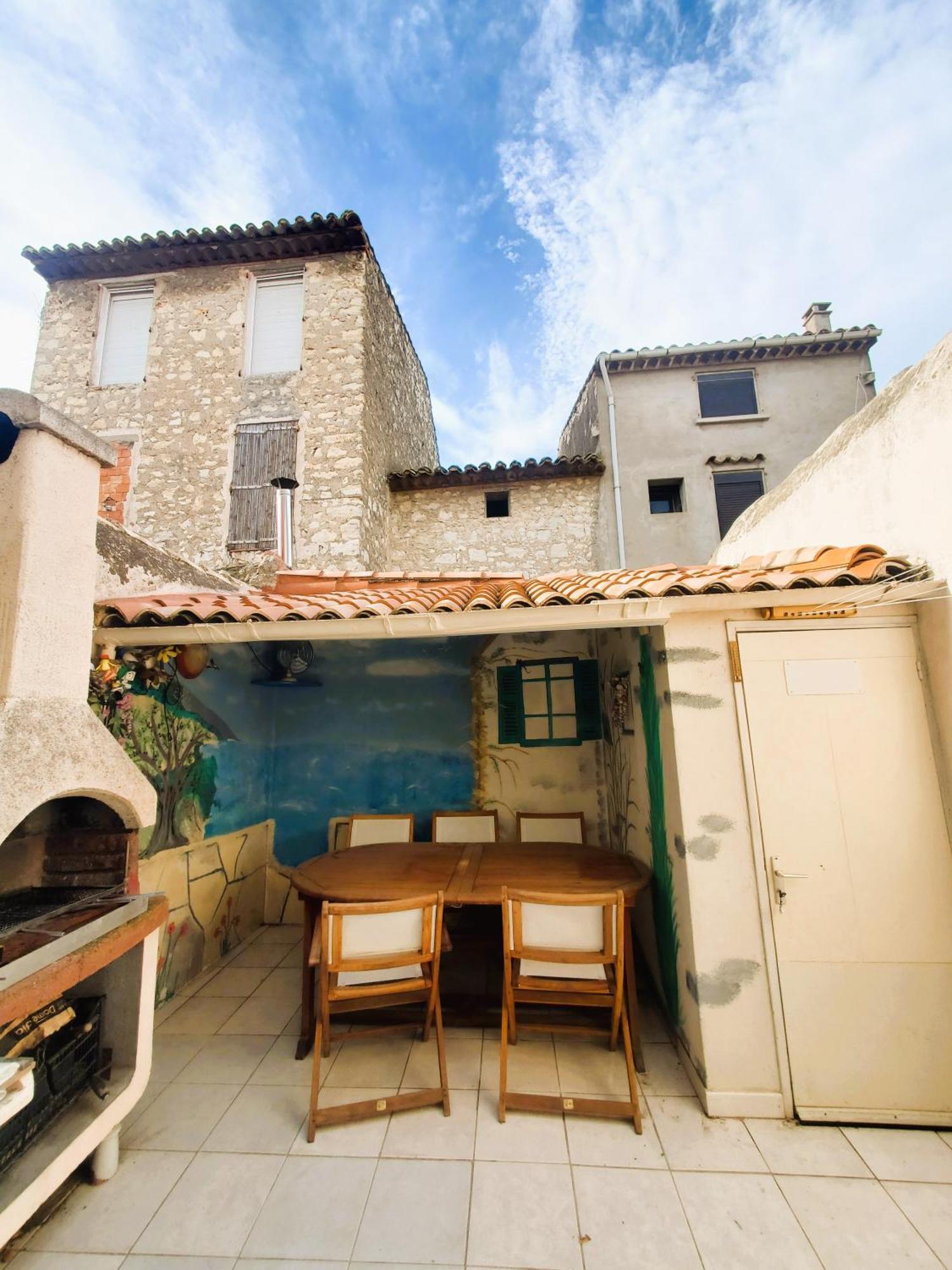 Agreable Maison De Ville Avec Patio Sigean Exteriér fotografie